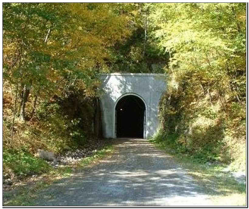 Trek From Washington DC to Pittsburgh: Big Savage Tunnel entrance 
