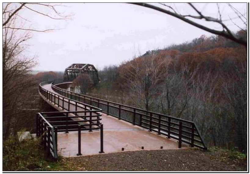 The Keystone viaduct outside Meyersdale, Pennsylvania