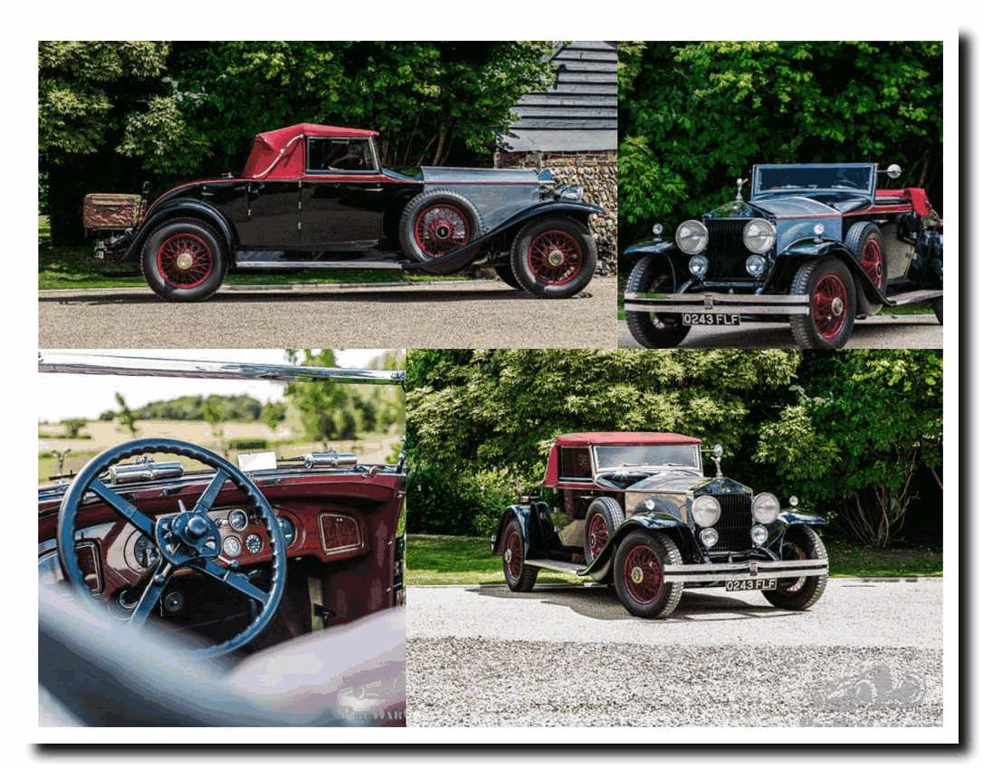 1930 Rolls-Royce Phantom I Collage