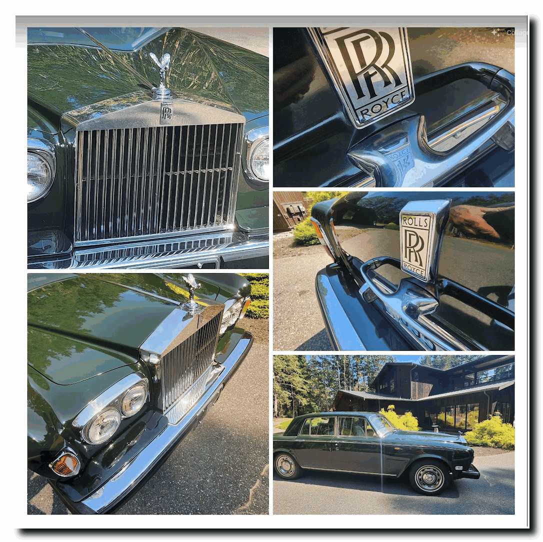 Collage of Rolls-Royce Silver Shadow