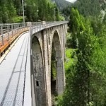 Railroad bridge near Wiesen Station