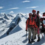 Katherine and I on the Summit of the Breithorn
