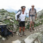 On the trail to Lac Blanc