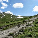 Trail nearing the Col de la Seigne (the Italian border)