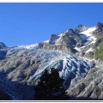 The Trient Glacier from the trail ascending to the Fenetre d’Arpette